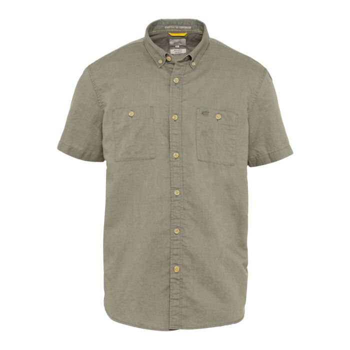 Camel kurzarmhemd Clearance