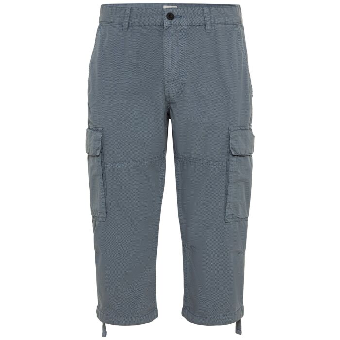 camel active | 3/4 Cargo Shorts Regular Fit | stone blue with mini 