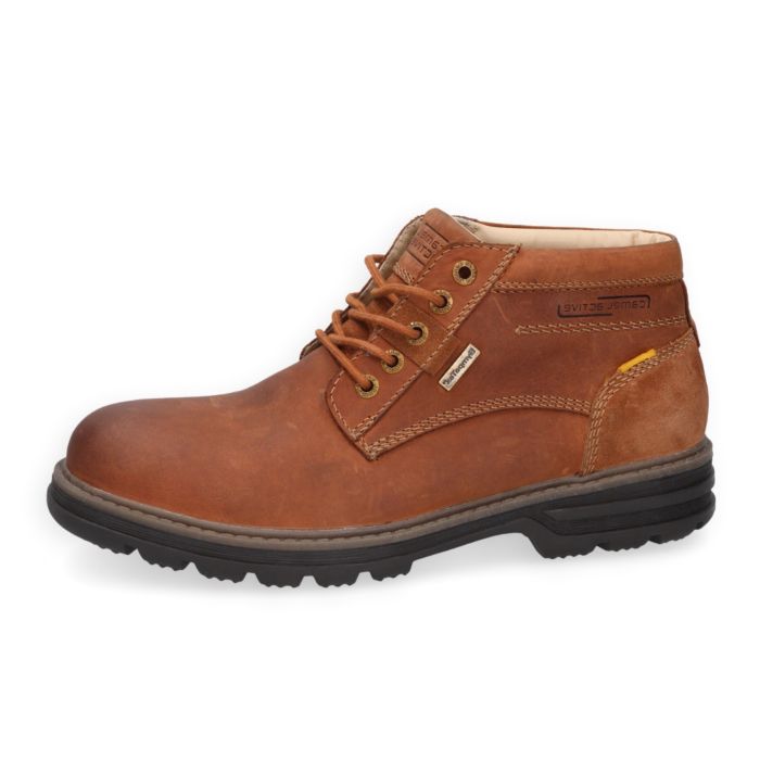 camel active Hoher Boot Darwin aus Nubukleder tan Herren Boots