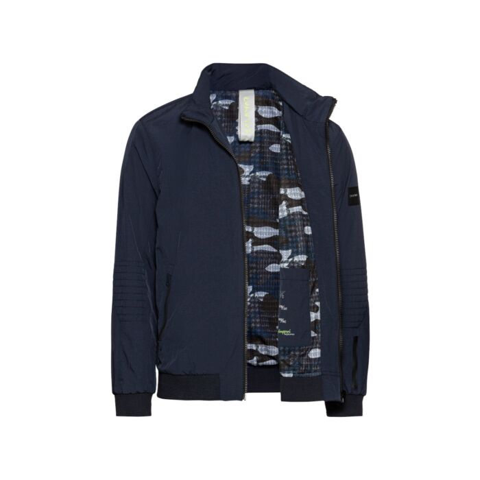 CALAMAR MENSWEAR | Nylon Crincle Blouson | NAVY | Herren Jacken 