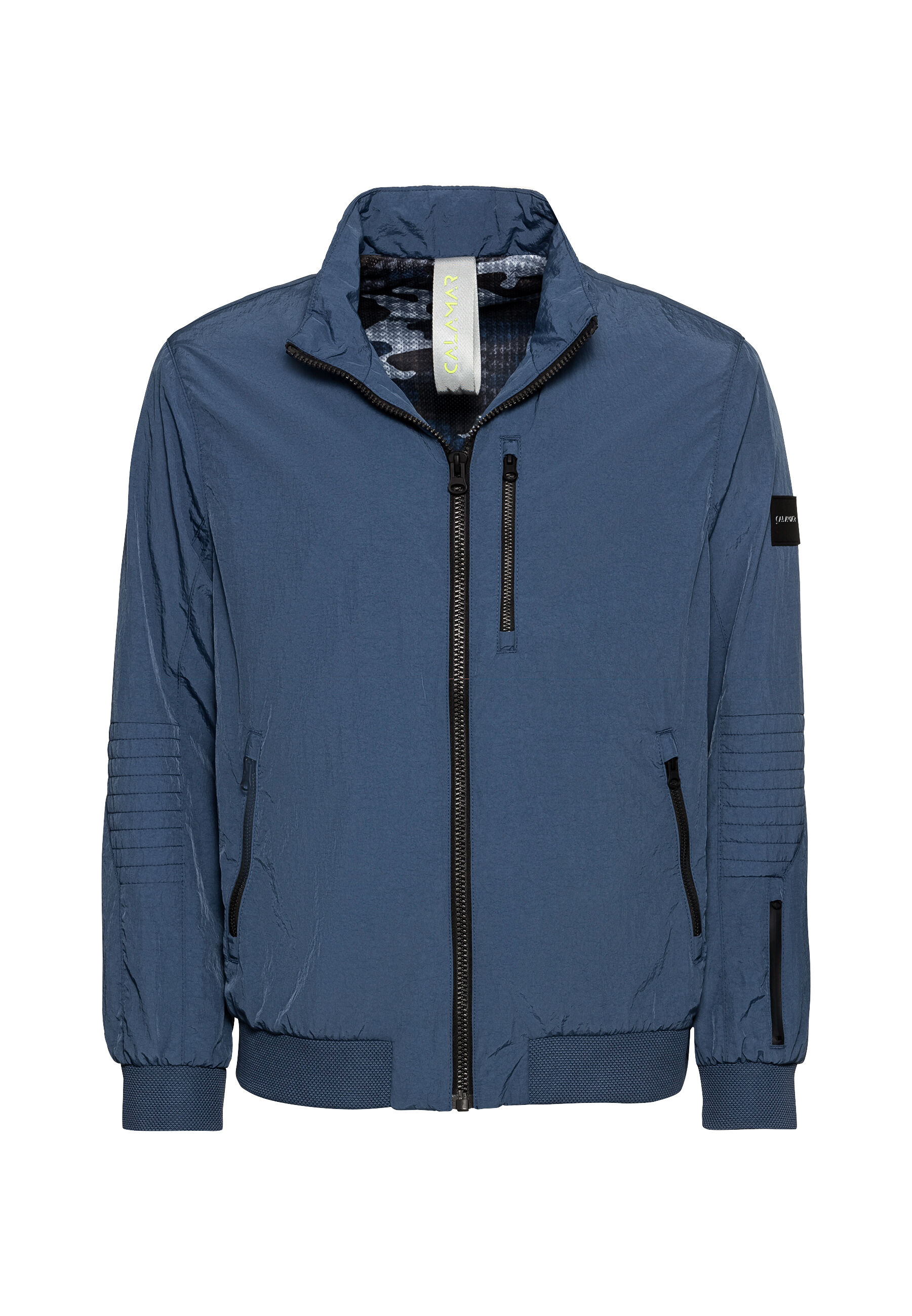 CALAMAR MENSWEAR | Nylon Crincle Blouson | king blue | Herren 