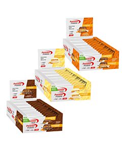 Premier Protein Deluxe Bundle (3x12x50g)–Brownie+Choc Peanut+White Choc Vanilla