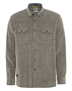 Cordhemd Button-Down-Kragen