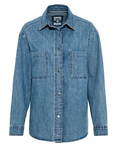 Denim-Bluse