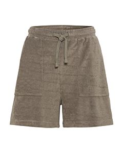 Frottee Shorts mit Kordelzug