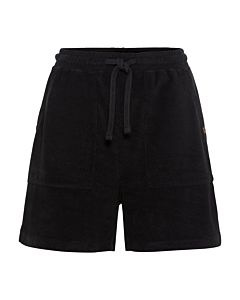 Frottee Shorts mit Kordelzug