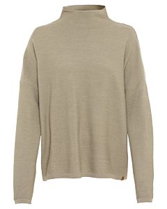 Pullover mit weitem Turtleneck