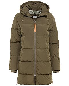 active Steppjacke camel Material-Mix