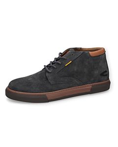 Hoher Sneaker aus Veloursleder