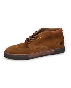 Hoher Sneaker aus Veloursleder