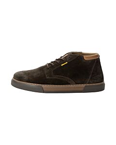 Hoher Sneaker aus Veloursleder