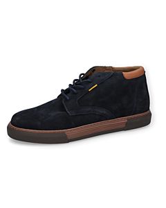 Hoher Sneaker aus Veloursleder