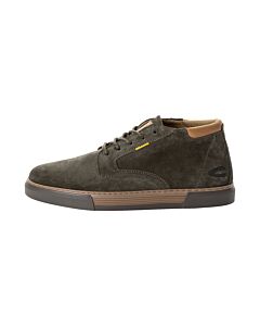 Hoher Sneaker aus Veloursleder