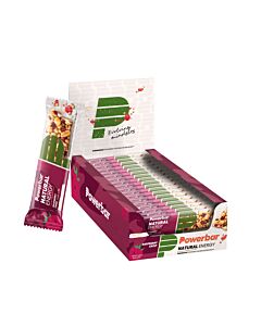 Powerbar Natural Energy Cereal Raspberry Crisp 18x40g - Energie Riegel+Magnesium