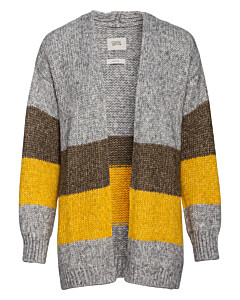 Strickcardigan aus recyceltem Materialmix