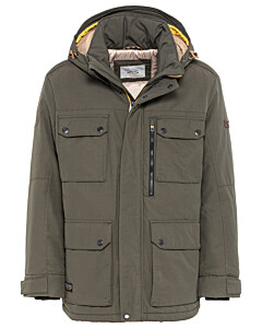 Winterjacke mit abnehmbarer Kapuze