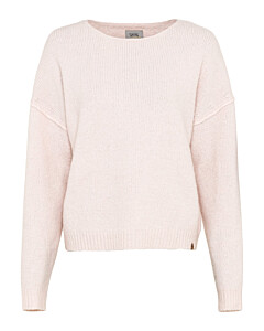 Strickpullover mit Rundhalsausschnitt