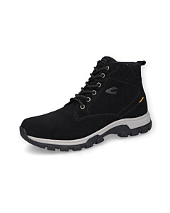 Schnürschuh aus Veloursleder