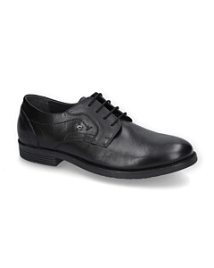 Halbschuh brushed Nappa SCHWARZ