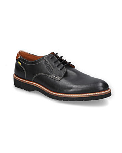 Halbschuh brushed Nappa SCHWARZ