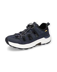 Sneaker nubuk/crazy horse NAVY/SCHWARZ