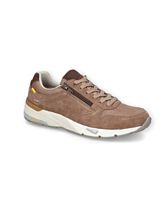 Sneaker pig nubuk/textile BRAUN