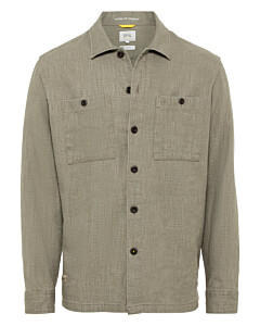 Overshirt aus einem Leinen-Baumwollmix