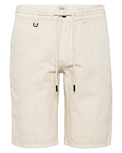 Chino Shorts aus Baumwoll/Leinen-Mix