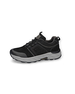 Sneaker nubuk SCHWARZ