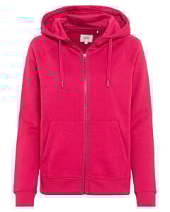 Sweatjacke mit Kapuze aus reiner Baumwolle