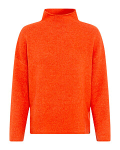 Oversized Strickpullover mit Rollkragen