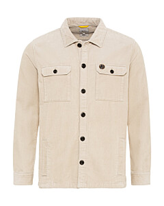 Cord Overshirt aus reiner Baumwolle