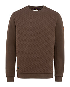 Sweatshirt mit Diamant Steppung