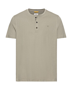 Kurzarm Henley aus Organic Cotton