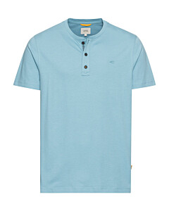 Kurzarm Henley aus Organic Cotton