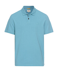 Halbarm Poloshirt aus reiner Baumwolle