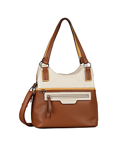 Shopper Jule MIXED COGNAC