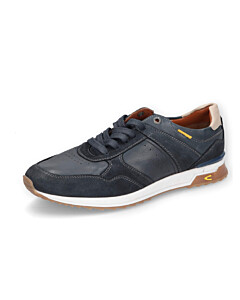 Halbschuh Split/Nappa NAVY/WEISS