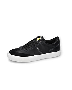 Sneaker Nappa/Split SCHWARZ
