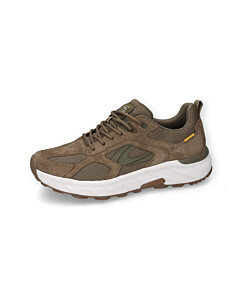Sneaker pig nubuk/textile KHAKI