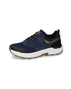 Sneaker pig nubuk/textile MARINE