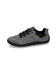 Sneaker pig nubuk GRAU/SCHWARZ