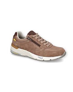 Sneaker pig nubuk/textile BRAUN