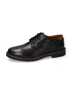 Halbschuh brushed Nappa SCHWARZ