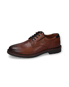 Halbschuh brushed Nappa COGNAC
