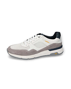 Sneaker Split/Nappa WEISS/BLAU