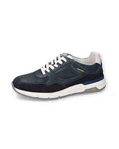 Sneaker Split/Nappa NAVY/WEISS