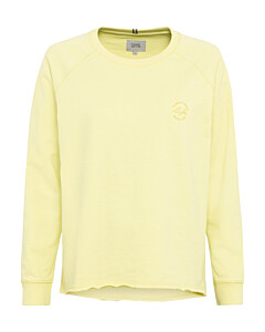 Rundhals Sweatshirt mit tonalem Rubber Print