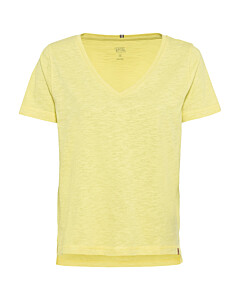 V-Neck T-Shirt aus Organic Cotton