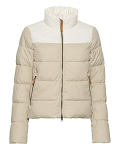 Kurze Pufferjacke aus recyceltem Polyester
